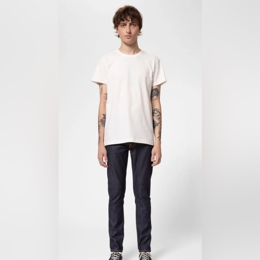 Nudie Jeans Slim Fit in Dark Blue